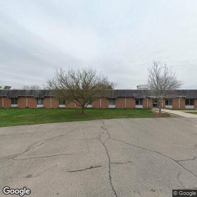 Person falls from standing, reports hip pain in care facility