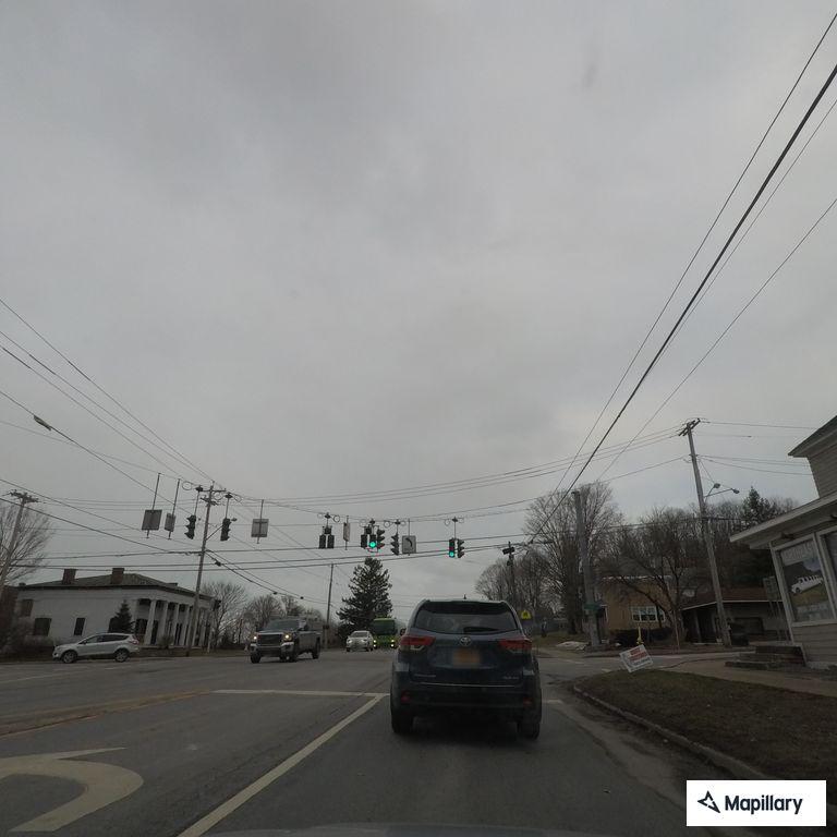 Traffic stop at Genesee and North Court