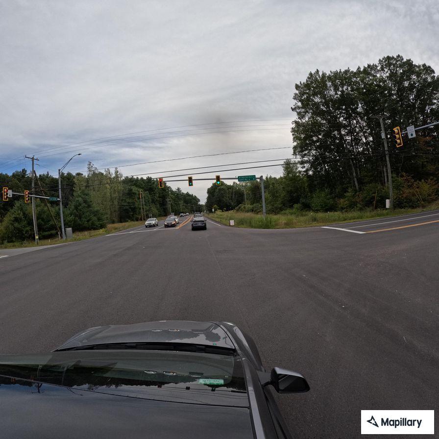 Slow white SUV possibly impaired on Calef Highway