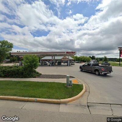 Reckless driver throwing objects near gas station