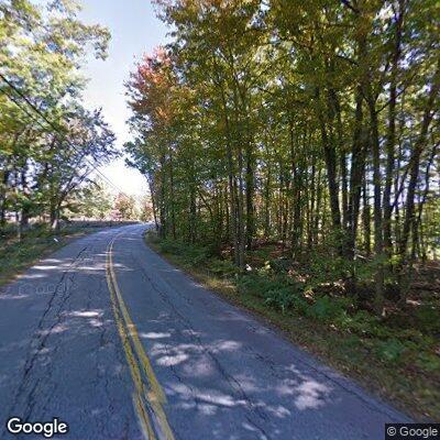 Low hanging utility line blocking North Village Road