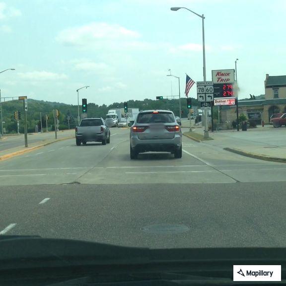 Traffic stop on Highway 12 near Phillips Boulevard