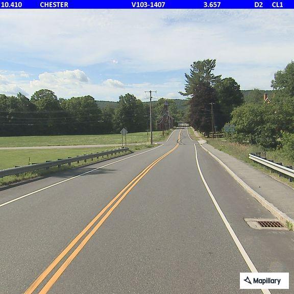 Report of impaired driver on Route 103 in Chester