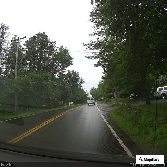 Traffic stop on Oak Street in Alfred