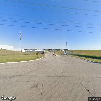 Grass fire near power substation in Hart Township