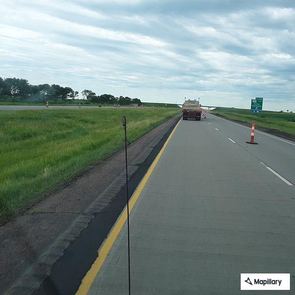 Gold Jeep flees after collision on I-90 near Alexandria