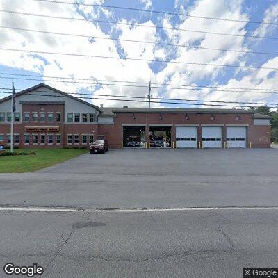 Male choking at public safety building in Yarmouth