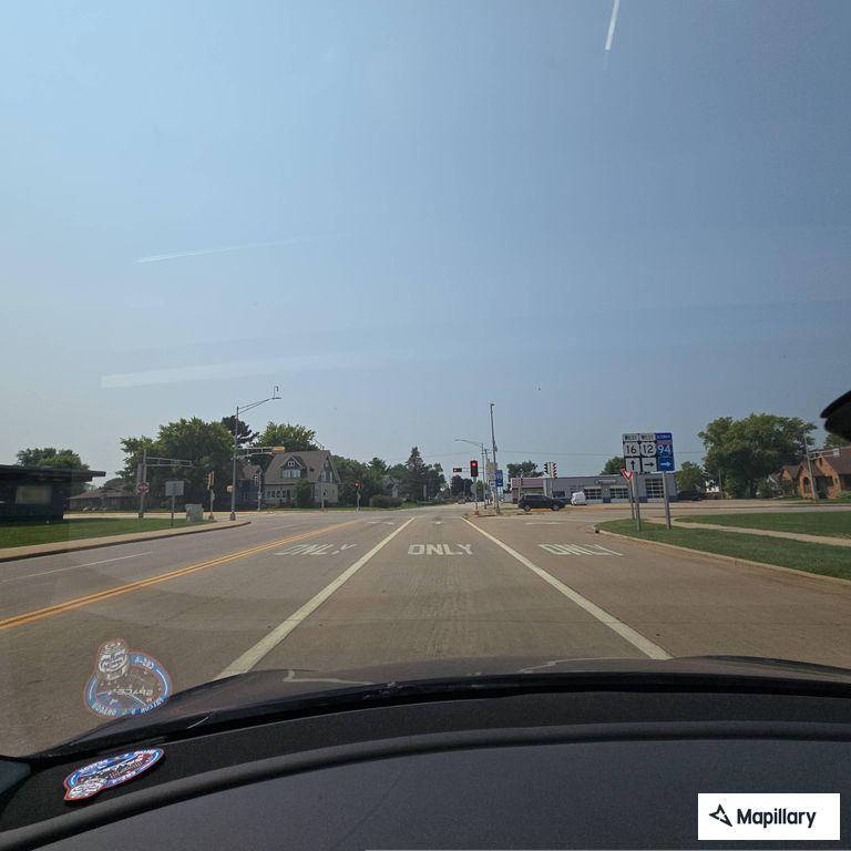 Minor hit-and-run damage on Superior Avenue