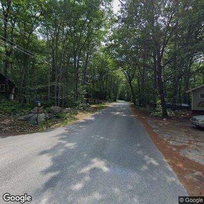 Tree blocking road at Mountain Road and Schrader Drive