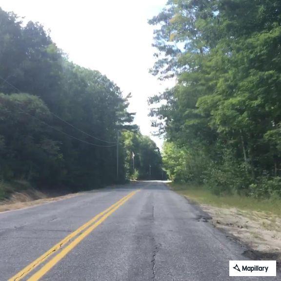 Person in black stumbling into roadway near Trip and North Raymond Rd