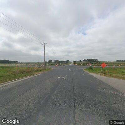 Person lying in road, then walking on Highway 34
