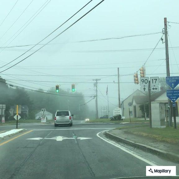 Two-car crash at West and Rockland streets