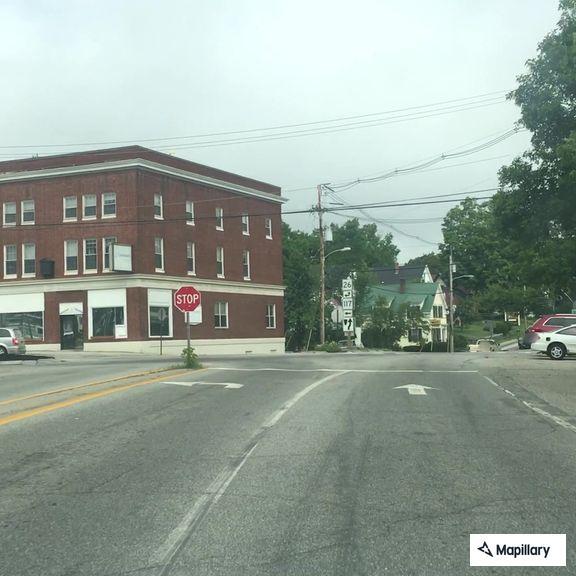 Generator leaking gasoline in roadway