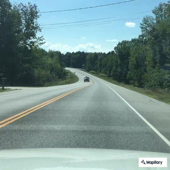 Speeding car with mismatched plate on Route 202