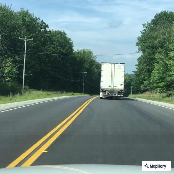 Vehicle investigated after burn threat on Route Four