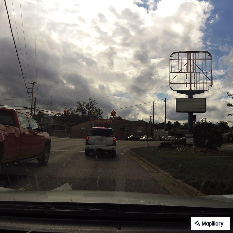 Reckless pickup speeding west on M-55