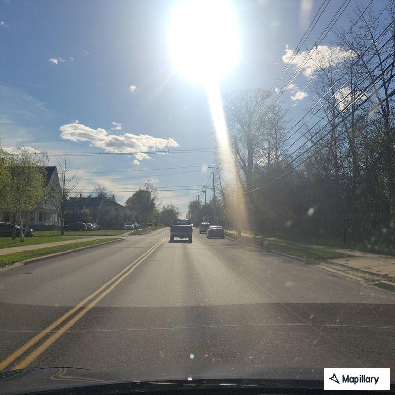 Automatic fire alarm near Cornelia Street in Plattsburgh