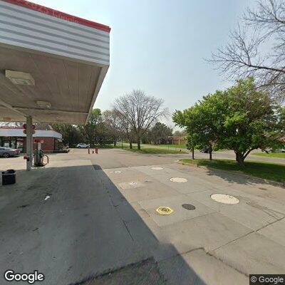 Minor diesel fuel spill at gas station