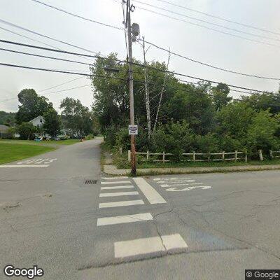 Tree briefly blocks Route 105 near Liberty Road