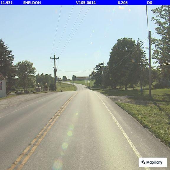 Swerving Subaru reported on Route 105