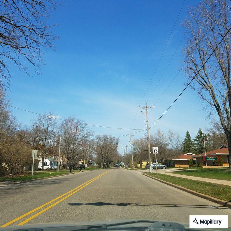 Traffic stop at Church Street in Woodville
