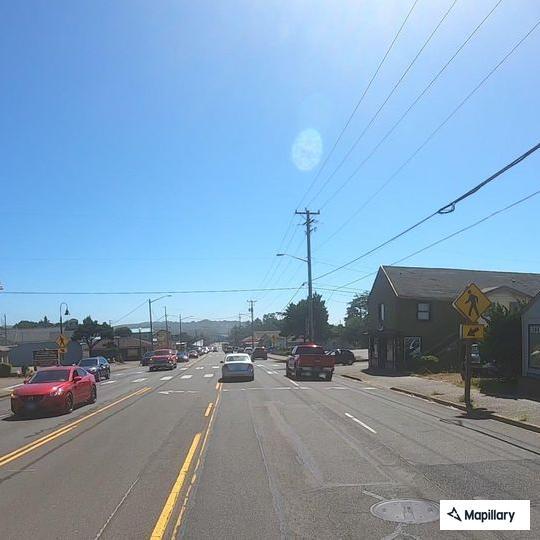 Motorhome blocks southbound lane after hit and run
