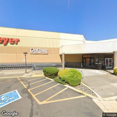 Reckless driver hits pole in store parking lot