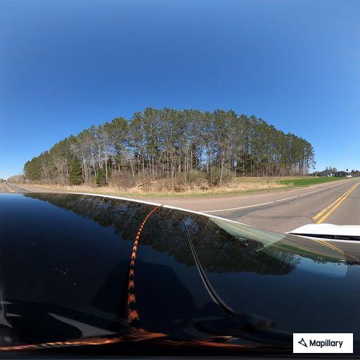 Dead deer in southbound lane of Highway 63