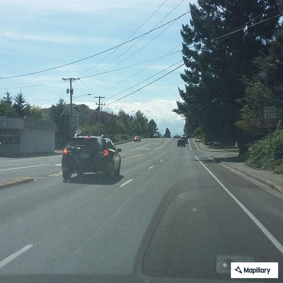 Two-car crash blocking NE 78th Street