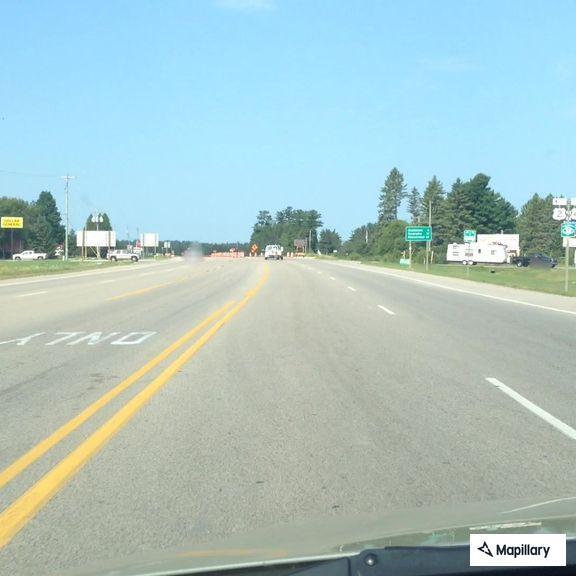Reckless driver in silver Grand Am on US 2 and 41