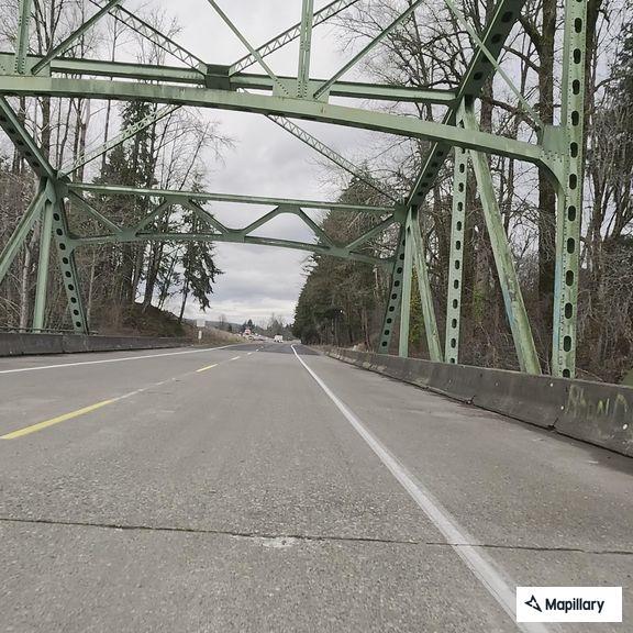 Man injured and bleeding under Mickey Mouse Bridge