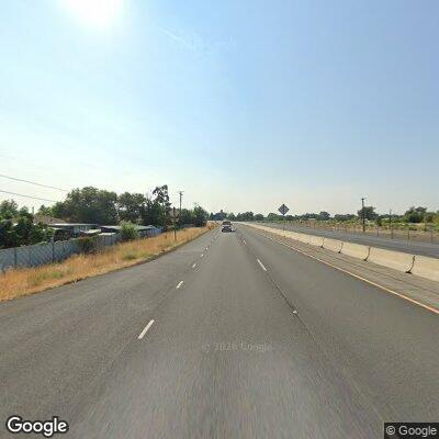 Brush fire near Highway 97 frontage road