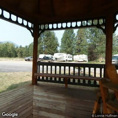 Person receiving CPR near Turah Store and Campground