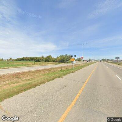 Disabled SUV with flat tire on Highway 10