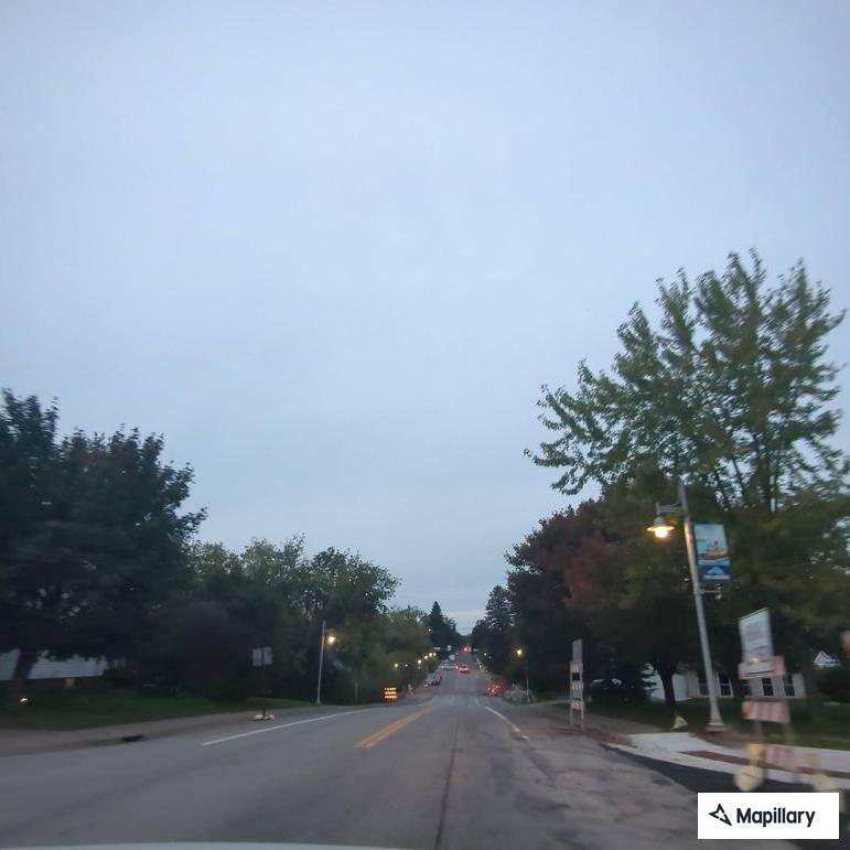 Traffic stop on blue moped with no license plate