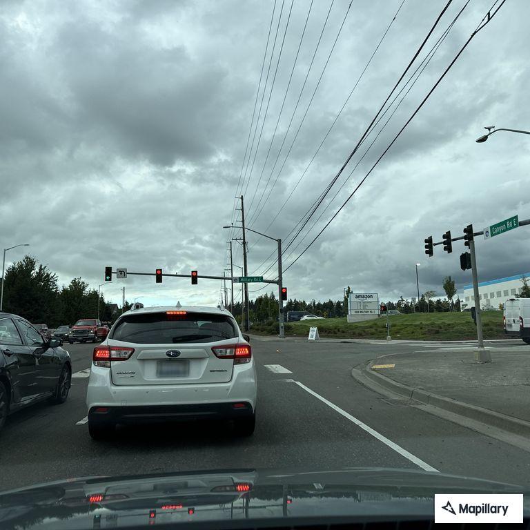 Vehicle following in rolling domestic dispute
