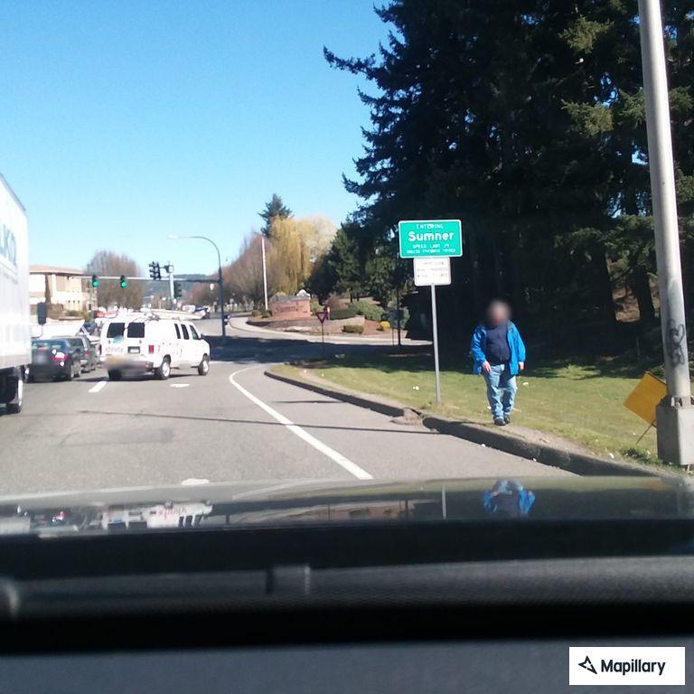 Single-car crash with possible injury on SR 410