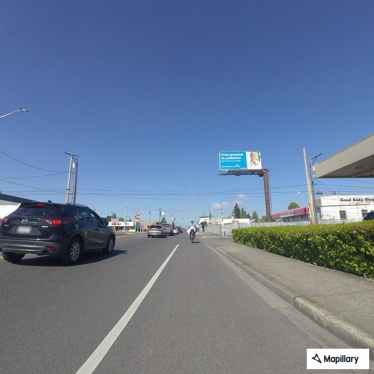 Person sick at intersection in Tacoma