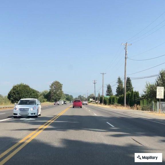 Aggressive motorcycle reported on Highway 167