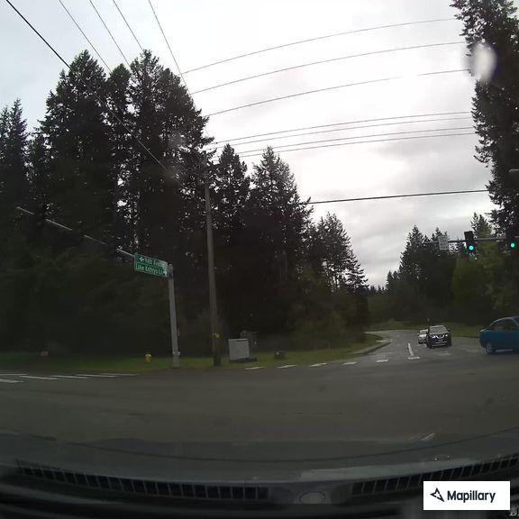 Traffic stop on black Nissan Maxima