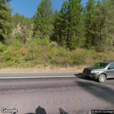 Motorcycle crash with injured rider on US Highway 97