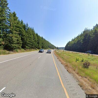 Erratic SUV driving on shoulder near milepost 43