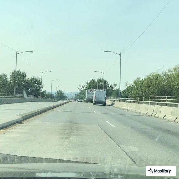 Traffic collision involving Spokane Engine Eight