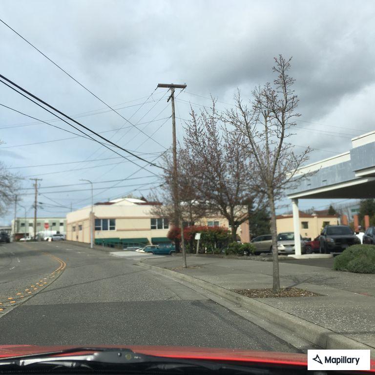 Truck crash at Cornwall and York in Bellingham