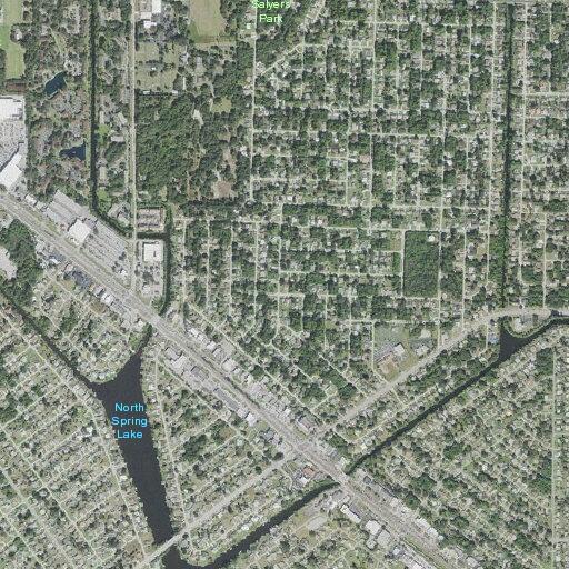 Traffic stop on blue pickup at Tamiami Trail