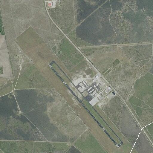 Burned RV dumped near McCampbell–Porter Airport