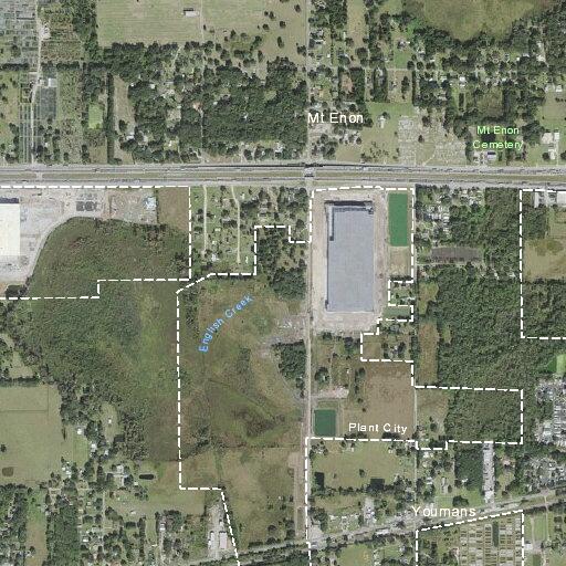 Female with leg pain after workplace injury in Plant City
