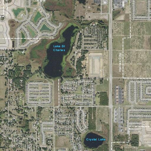 Person experiencing chest pain in Haines City