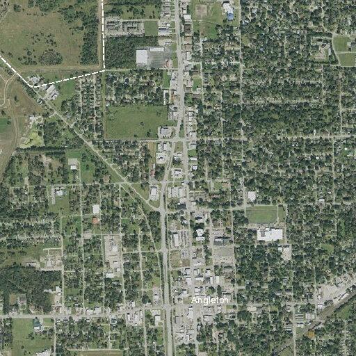 Possible gas leak at rear apartment building