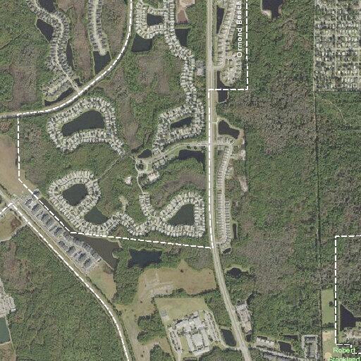 Emergency with black car on Woodside Lake Drive